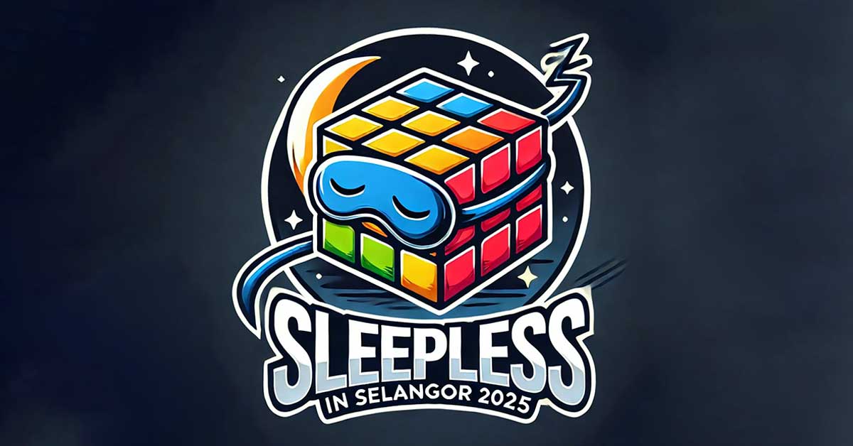 Rubik's Cube Competition Malaysia | Sleepless in Selangor 2025